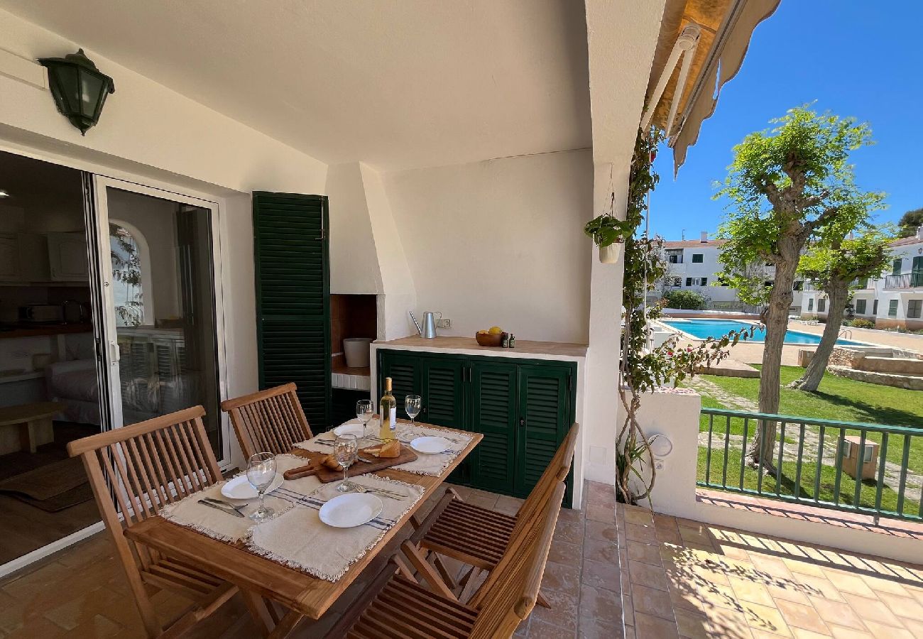 Ferienwohnung in Son Parc - Coach House